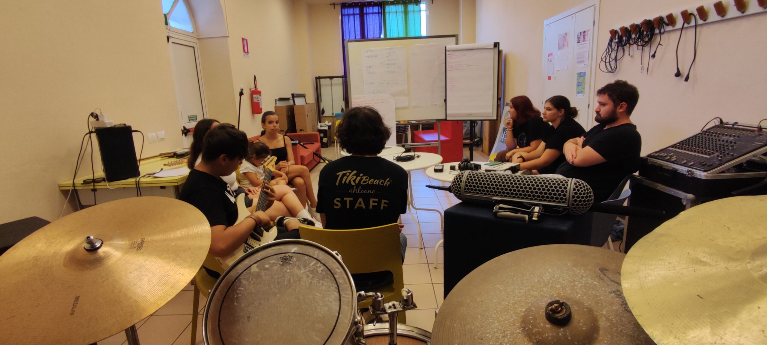 Songs For Change workshop - Italy